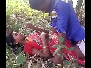 indian girl open-air making love